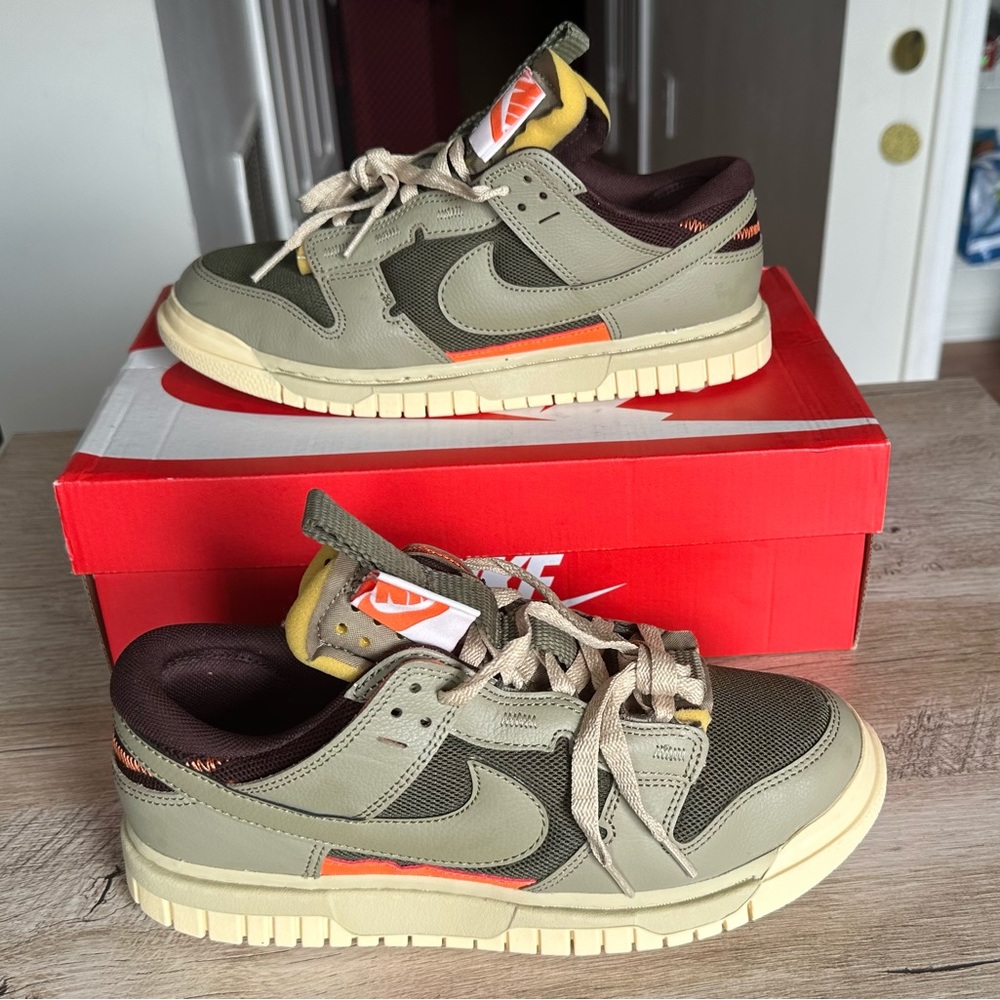 Nike AIR DUNK JUMBO MEDIUM OLIVE